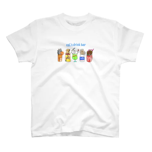 cat's drink bar Regular Fit T-Shirt