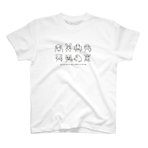 動物大集合！（チャリティー） Regular Fit T-Shirt