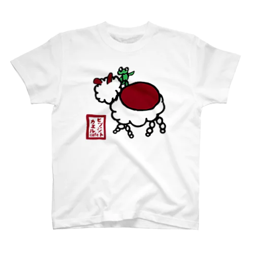 ヒツジトカエルcafe シンボル Regular Fit T-Shirt