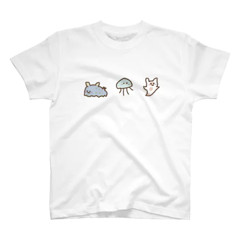 海の生き物たち スタンダードTシャツ