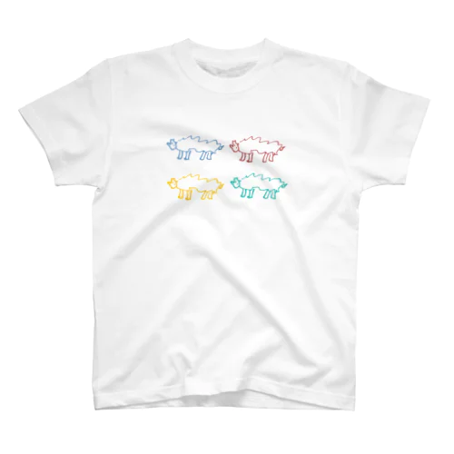 うろブー（4色） スタンダードTシャツ