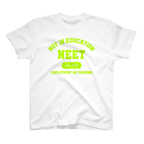 NEET（ライムグリーン） Regular Fit T-Shirt