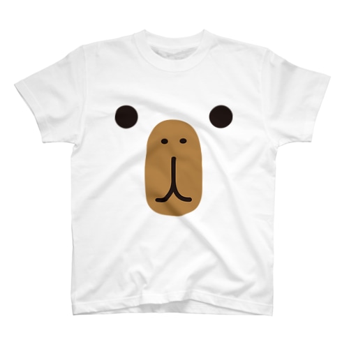カピバラ-animal up-アニマルアップ- Regular Fit T-Shirt