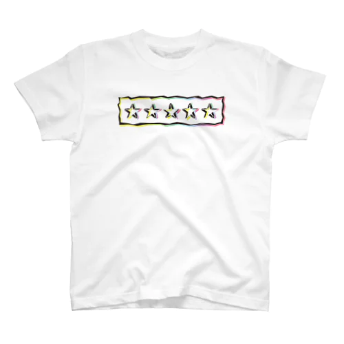 星５つTEE スタンダードTシャツ