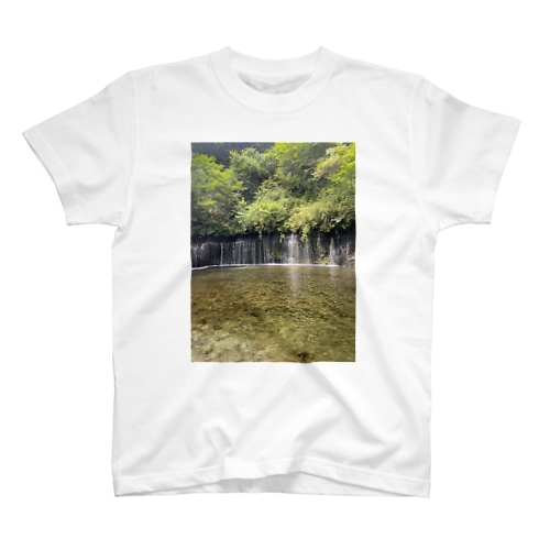 白糸の滝　浄化の福田 Regular Fit T-Shirt