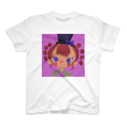 シルクハットの女の子 スタンダードTシャツ