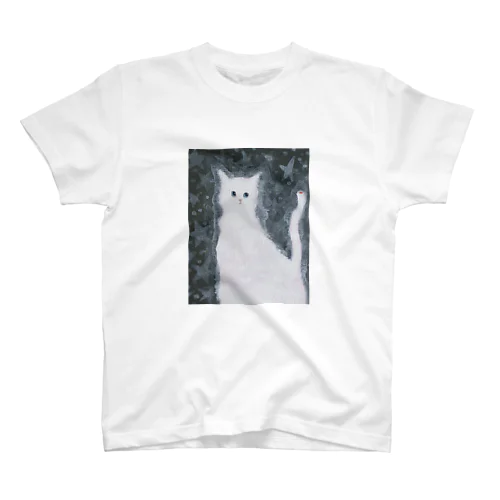 猫とテントウムシ スタンダードTシャツ