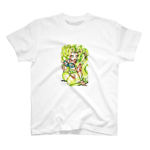 ゴルゴーン三女神のメデューサ Regular Fit T-Shirt