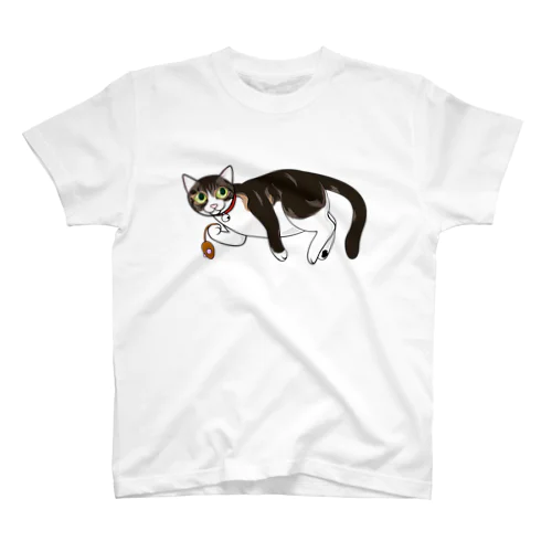 そこそこリアルねこ くつろぐにゃん01 Regular Fit T-Shirt