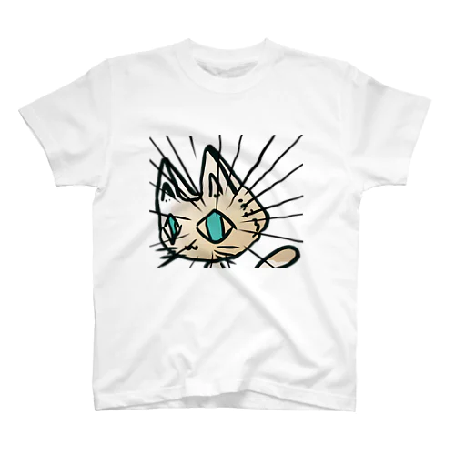 ういろう猫　意味深な迫力 スタンダードTシャツ