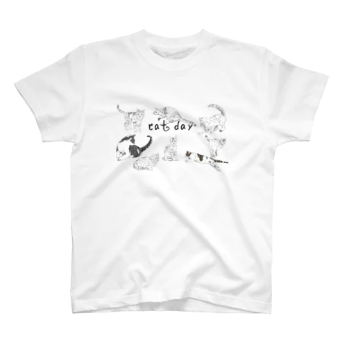 cat day Regular Fit T-Shirt