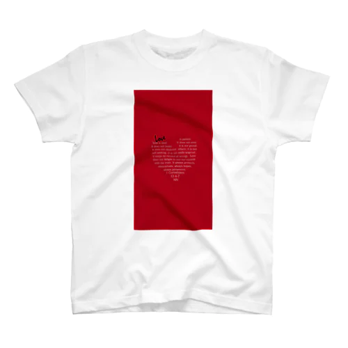 Love is Regular Fit T-Shirt