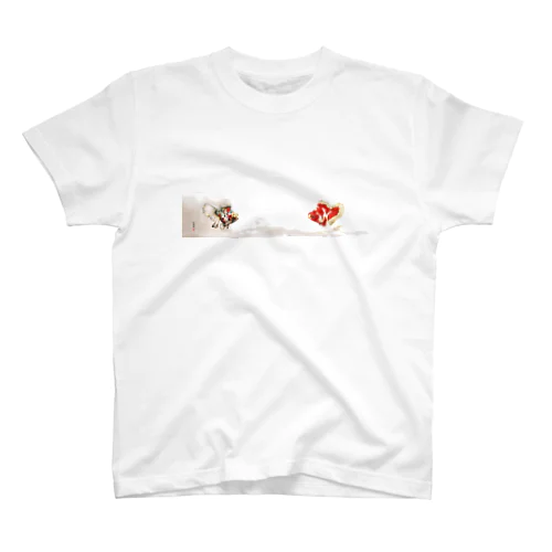 【金魚】蝶尾～秋紅～ Regular Fit T-Shirt