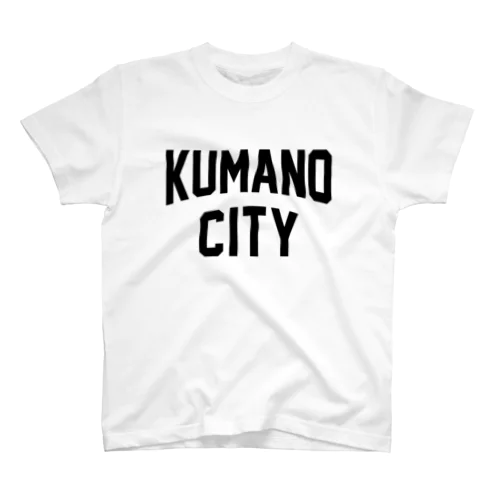 熊野市 KUMANO CITY スタンダードTシャツ