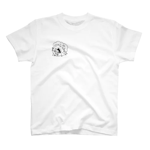 びあひつじくん、キャンプする Regular Fit T-Shirt