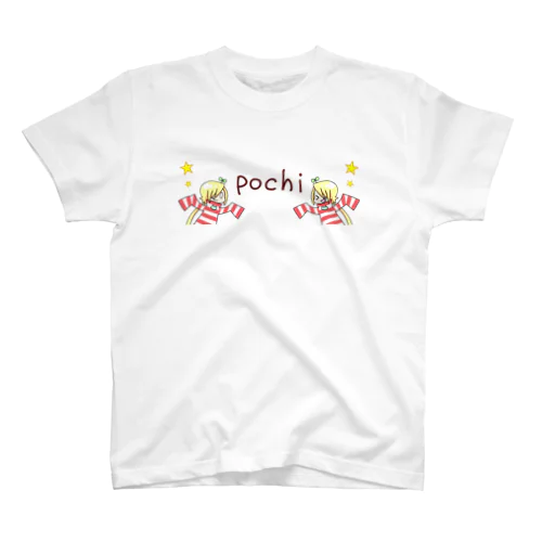 pochi official デザイン スタンダードTシャツ