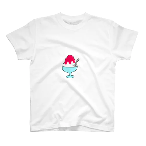 いちごのカキ氷 スタンダードTシャツ