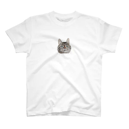 キジトラ柄の猫 Regular Fit T-Shirt