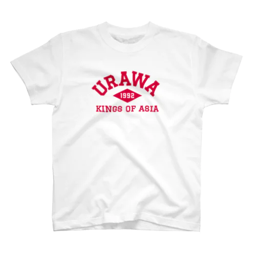 URAWA KINGS OF ASIA カレッジロゴ RD apparel スタンダードTシャツ