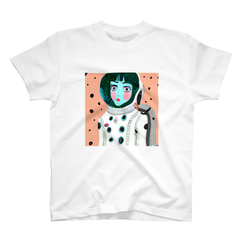 宇宙服な女子　＃1 スタンダードTシャツ