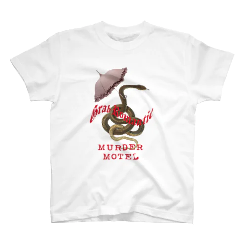 MURDER MOTEL,snake スタンダードTシャツ