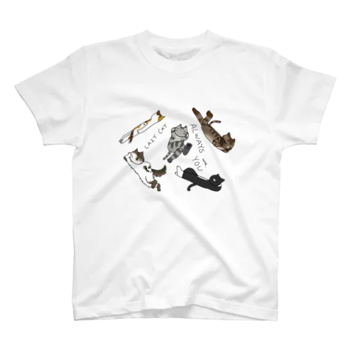 Lazy cats  Regular Fit T-Shirt