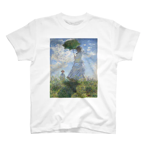 クロード・モネ / Claude Monet / 1875 / woman with a Parasol スタンダードTシャツ