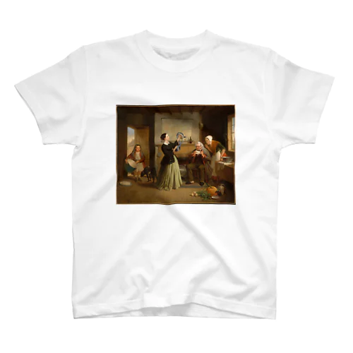 The New Bonnet / Francis William Edmonds  / 1858 / フランシス・ウィリアム・エドモンズ  スタンダードTシャツ