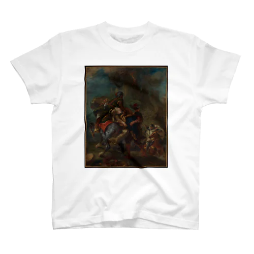 レベッカの誘拐 / ウジェーヌ・ドラクロワ / The Abduction of Rebecca / Eugène Delacroix / 1846 Regular Fit T-Shirt