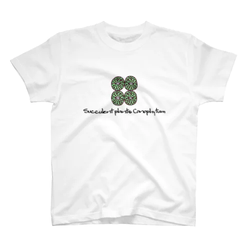 多肉植物 コノフィツム ウィッテベルゲンセ Succulent plants Conophytum Wittebergense イラスト Regular Fit T-Shirt