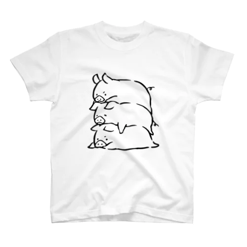 3匹の豚さん Regular Fit T-Shirt