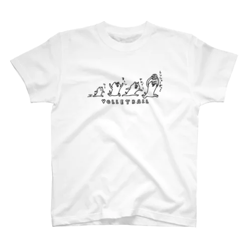 バレーボール　練習の時間 スタンダードTシャツ