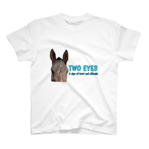 ミントしゃんのTWO EYES スタンダードTシャツ