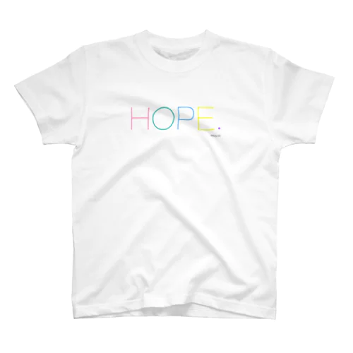 HOPE._black スタンダードTシャツ