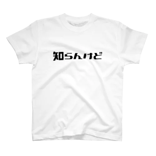 「消費」シリーズ【知らんけど】 スタンダードTシャツ