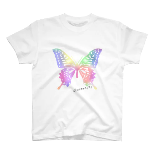 Butterfly(透過) Regular Fit T-Shirt