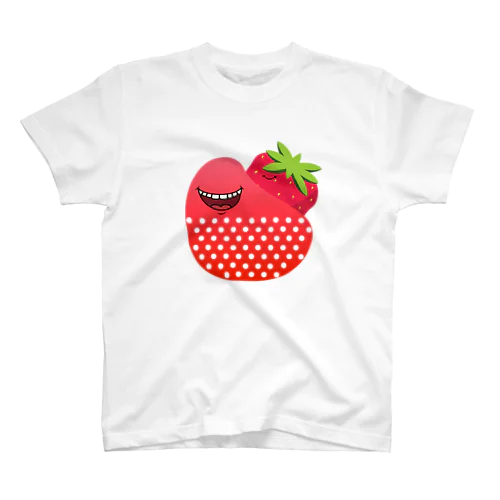 おんぶ（いちご） Regular Fit T-Shirt