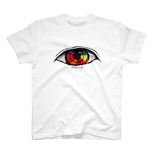 OPEN EYE Regular Fit T-Shirt