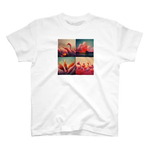 フラミンゴ Regular Fit T-Shirt