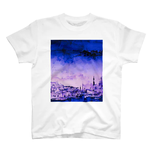 ミッドナイトブルーな風景 スタンダードTシャツ