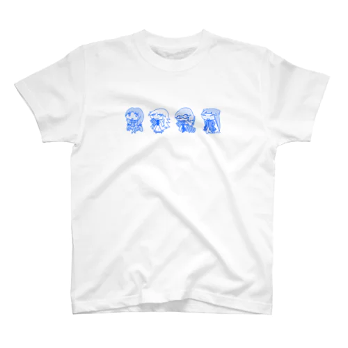 向精神薬擬人化ドクターガラスコップ スタンダードTシャツ