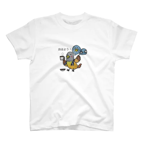谷中鳥05（日本語） Regular Fit T-Shirt
