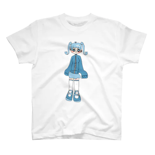 天使ちゃん（ブルー） スタンダードTシャツ