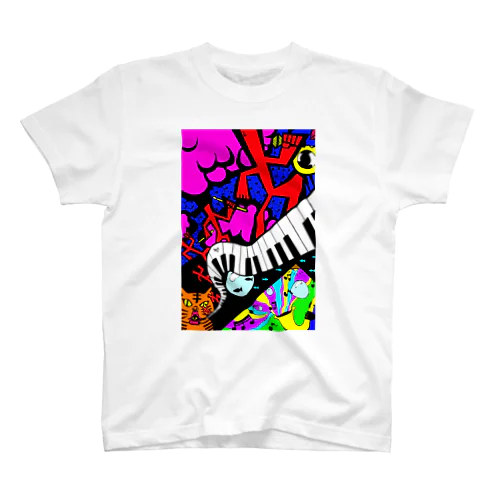 MUSIC IS OUR FRIEND スタンダードTシャツ