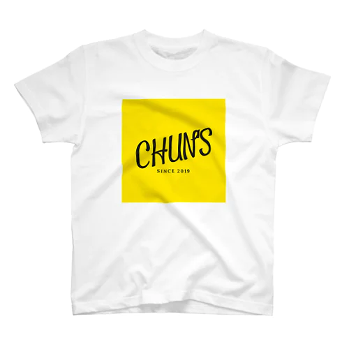 CHUN'S 黄色ロゴ Regular Fit T-Shirt