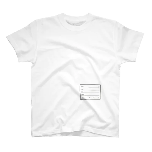標本ラベル Regular Fit T-Shirt