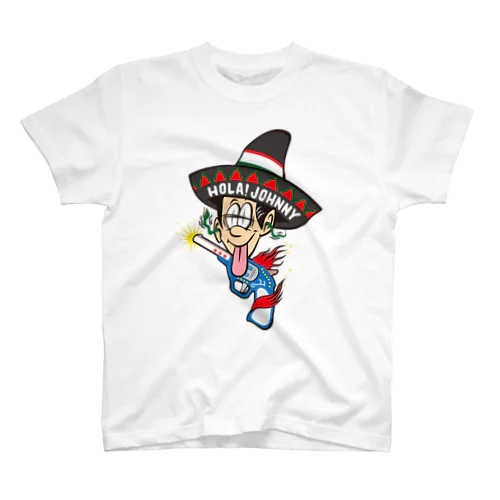 HOLA!  JOHNNY with TOY GUN Regular Fit T-Shirt