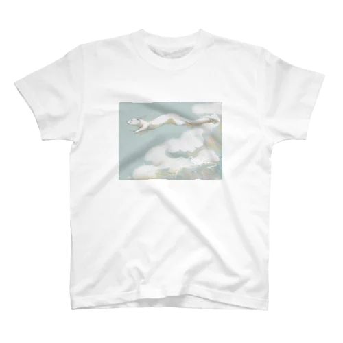 空飛ぶオコジョ Regular Fit T-Shirt