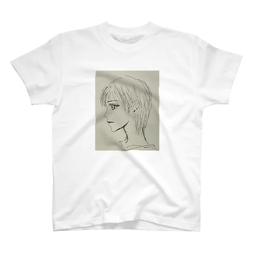 物憂げくん Regular Fit T-Shirt