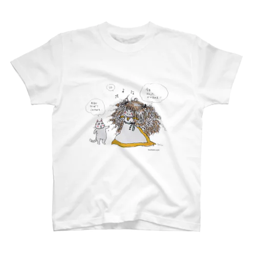 天パ娘 Regular Fit T-Shirt